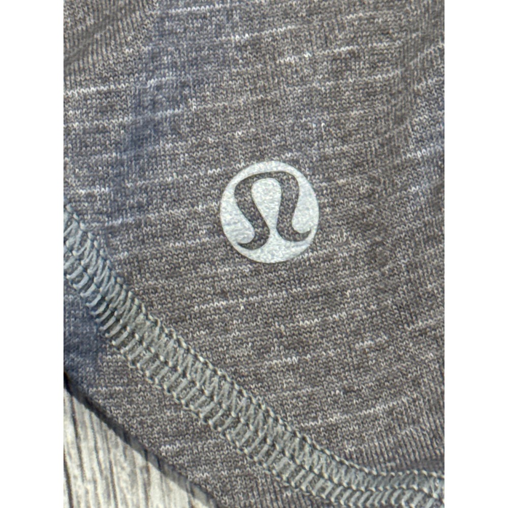 Lululemon Gray Tank Top V Neck Sleeveless Athletic Activewear Women's - Picture 5 of 5